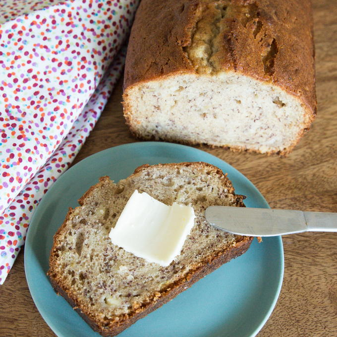 Cottage Cheese Banana Bread