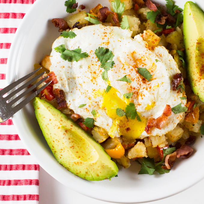 Roasted Potato Breakfast Bowl