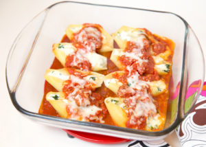 Ricotta & Spinach Stuffed Shells