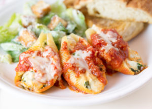 Ricotta & Spinach Stuffed Shells