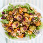 Brussel Sprout and Butternut Squash Salad