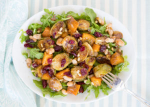 Brussel Sprout and Butternut Squash Salad