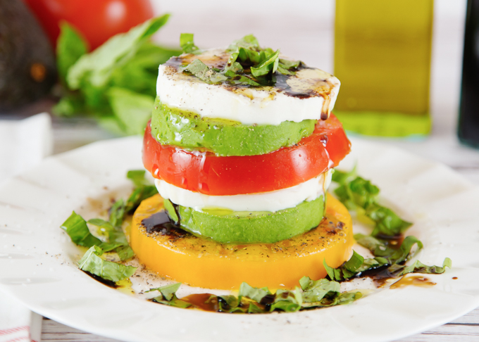 Caprese Stack Salad