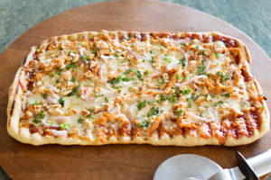 Grilled BBQ Chicken Pizza