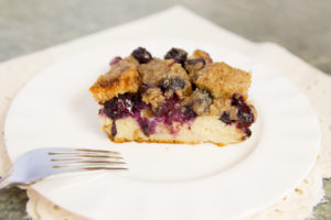 Blueberry French Toast Casserole