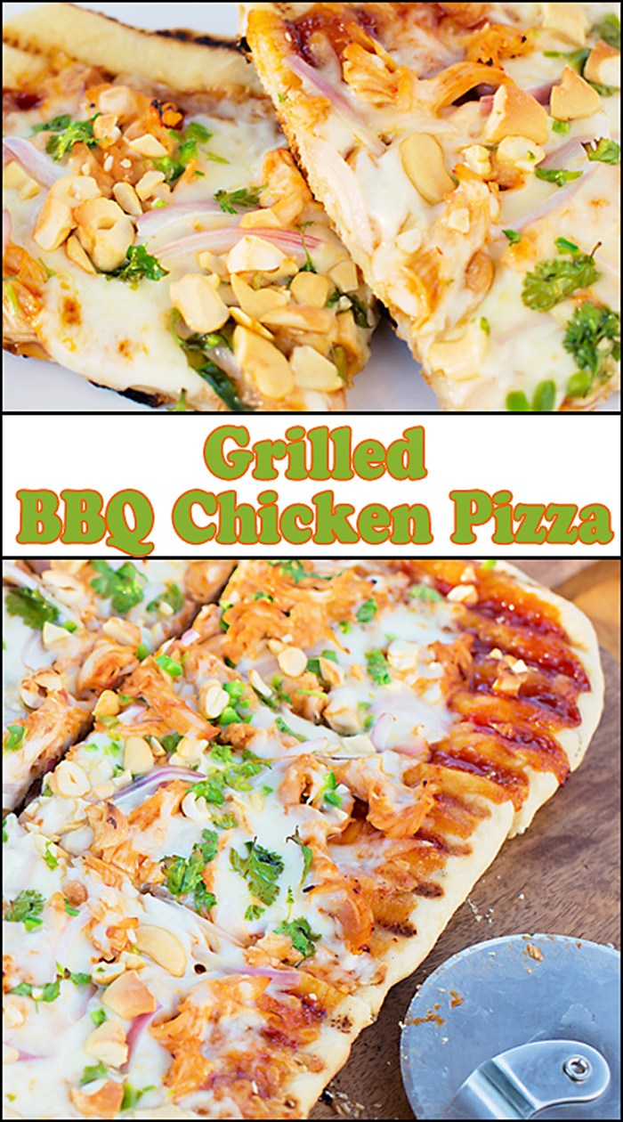 Grilled BBQ Chicken Pizza - Recipes