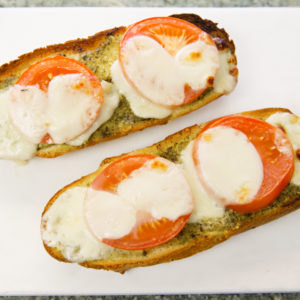 Pesto Caprese Bread