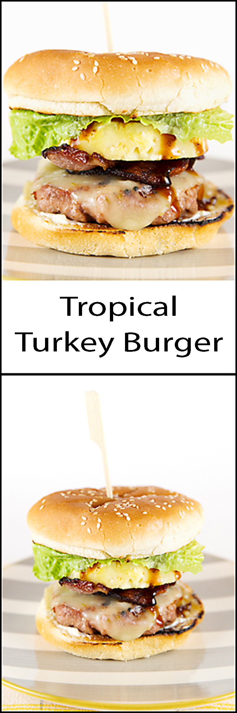 Tropical Turkey Burger