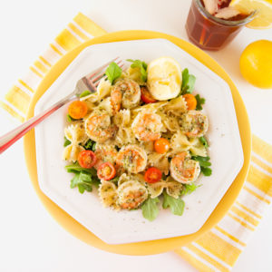 Grilled Pesto Shrimp