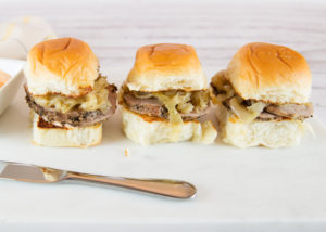 Peppered Pork Sliders