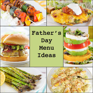 Father's Day Menu Ideas