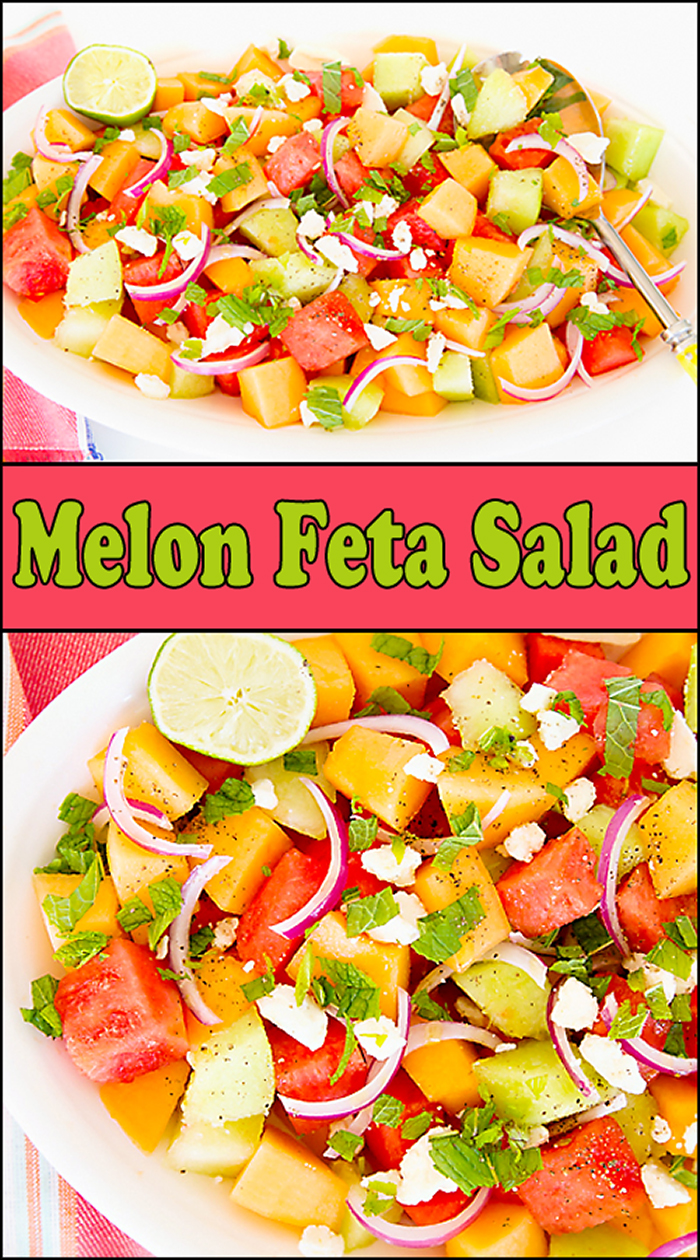 Melon Feta Salad