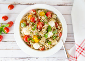 Quinoa Caprese Salad