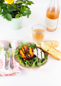 Grilled Nectarine & Burrata Salad