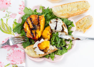 Grilled Nectarine & Burrata Salad