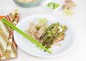 Cod & Asparagus en Papillote