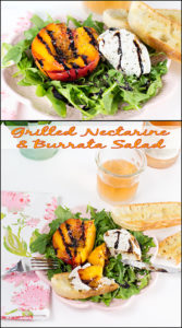 Grilled Nectarine & Burrata Salad