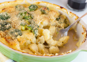 Baked Four Cheese Gnocchi w/Broccoli