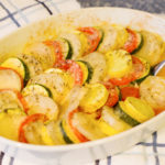 Potato, Tomato, Squash Bake