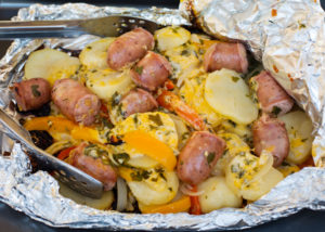 Sausage & Potato Grill Packets