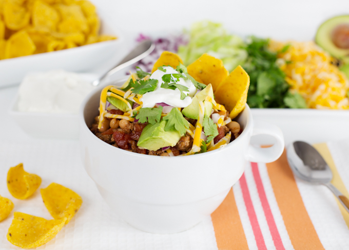 Turkey Chili with White Beans