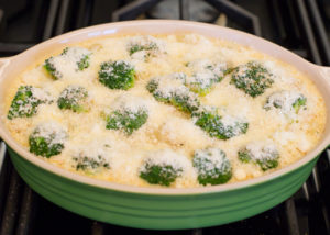 Baked Four Cheese Gnocchi w/Broccoli