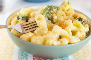 Baked Four Cheese Gnocchi w/Broccoli