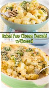 Baked Four Cheese Gnocchi