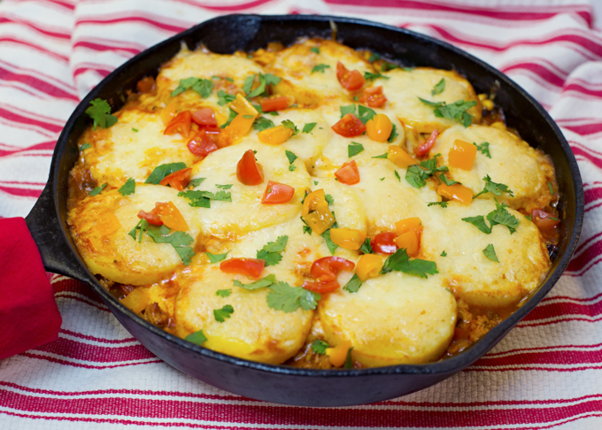 Mexican Polenta Skillet