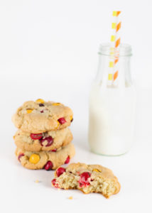 Peanut Butter M&M Cookies