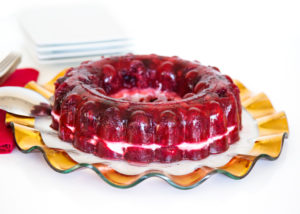 Cran-Raspberry Jello Salad