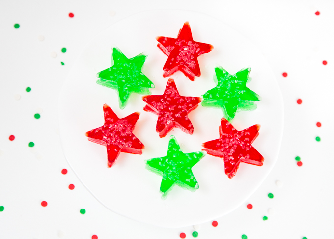 Christmas Jello Jigglers