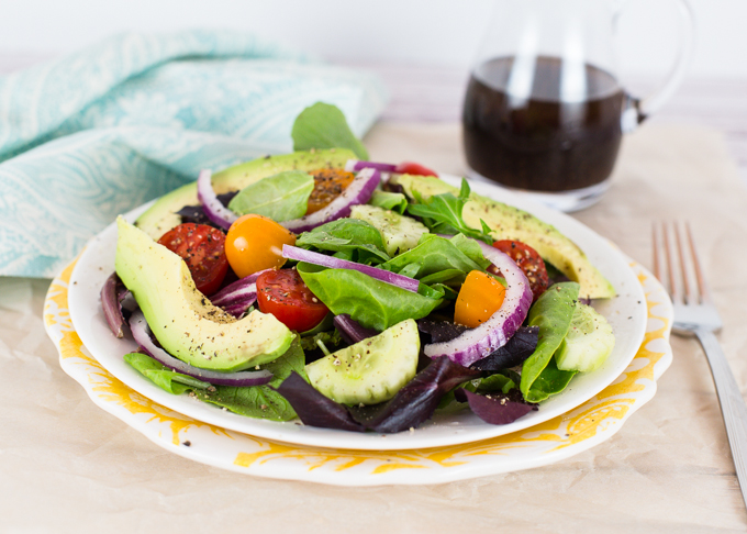 Balsamic Dijon Salad Dressing - Joy In Every Season