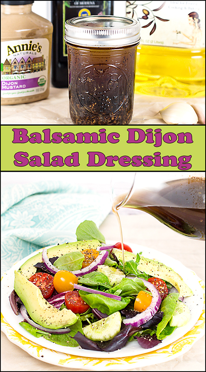 Balsamic Dijon Salad Dressing