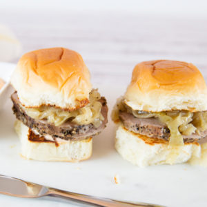 Peppered Pork Sliders