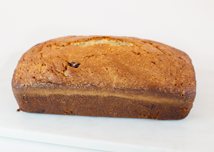 Chocolate Chip Pound Cake w/Chocolate Ganache