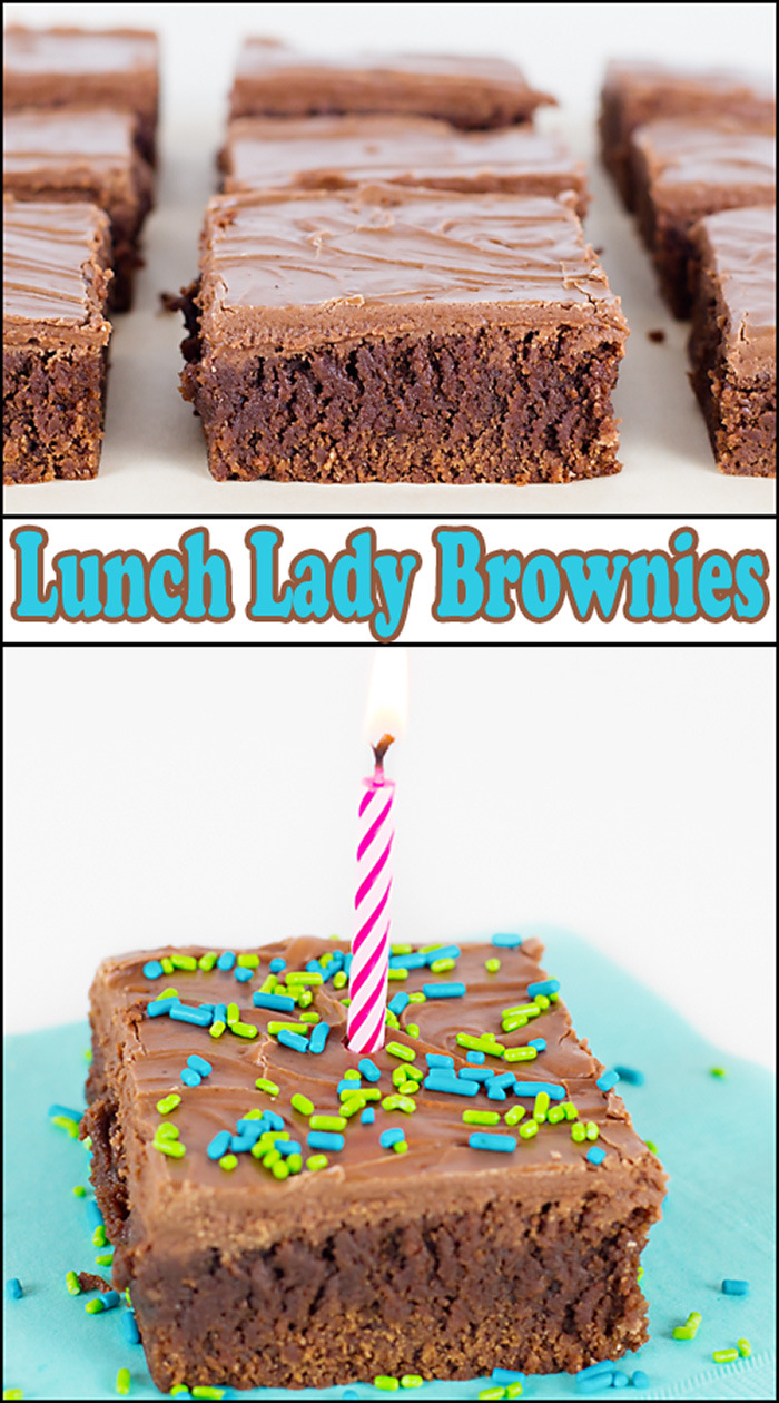 Lunch Lady Brownies