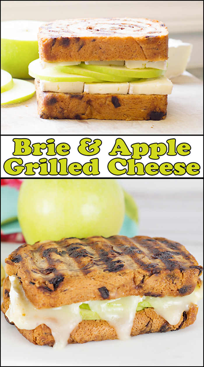 Brie & Apple Grilled Cheese