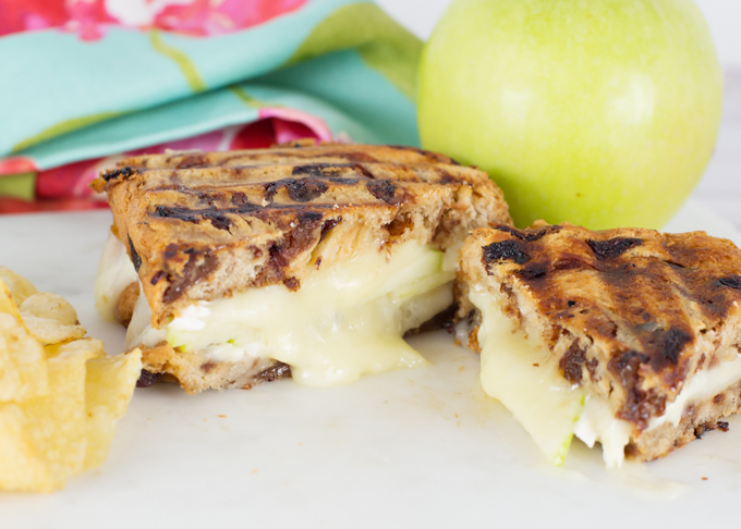 Brie & Apple Grilled Cheese