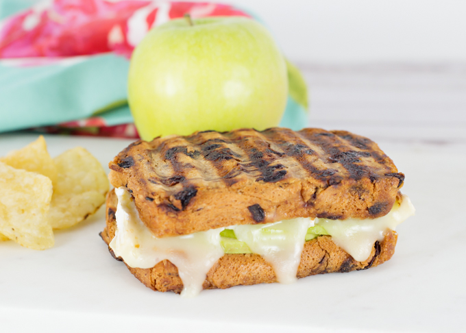 Brie & Apple Grilled Cheese