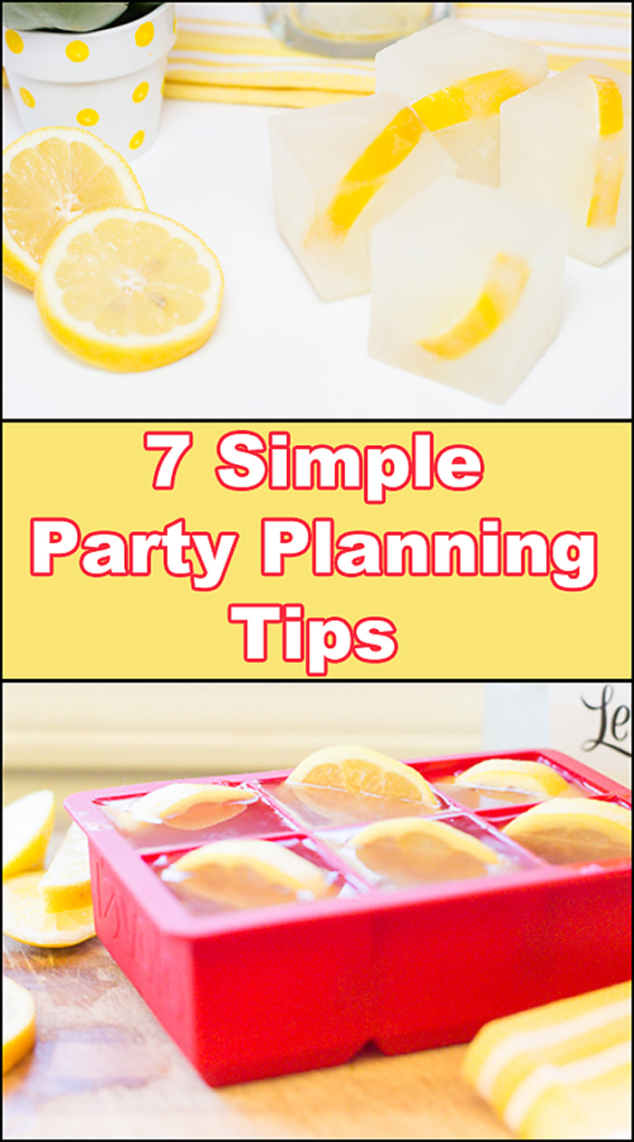 Seven Simple Party Planning Tips