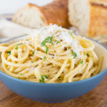 Cacio e Pepe (cheese & pepper pasta)