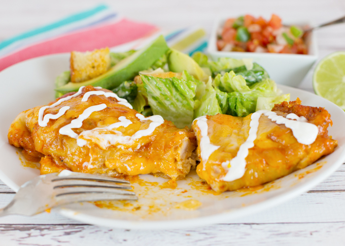 Chicken Enchiladas