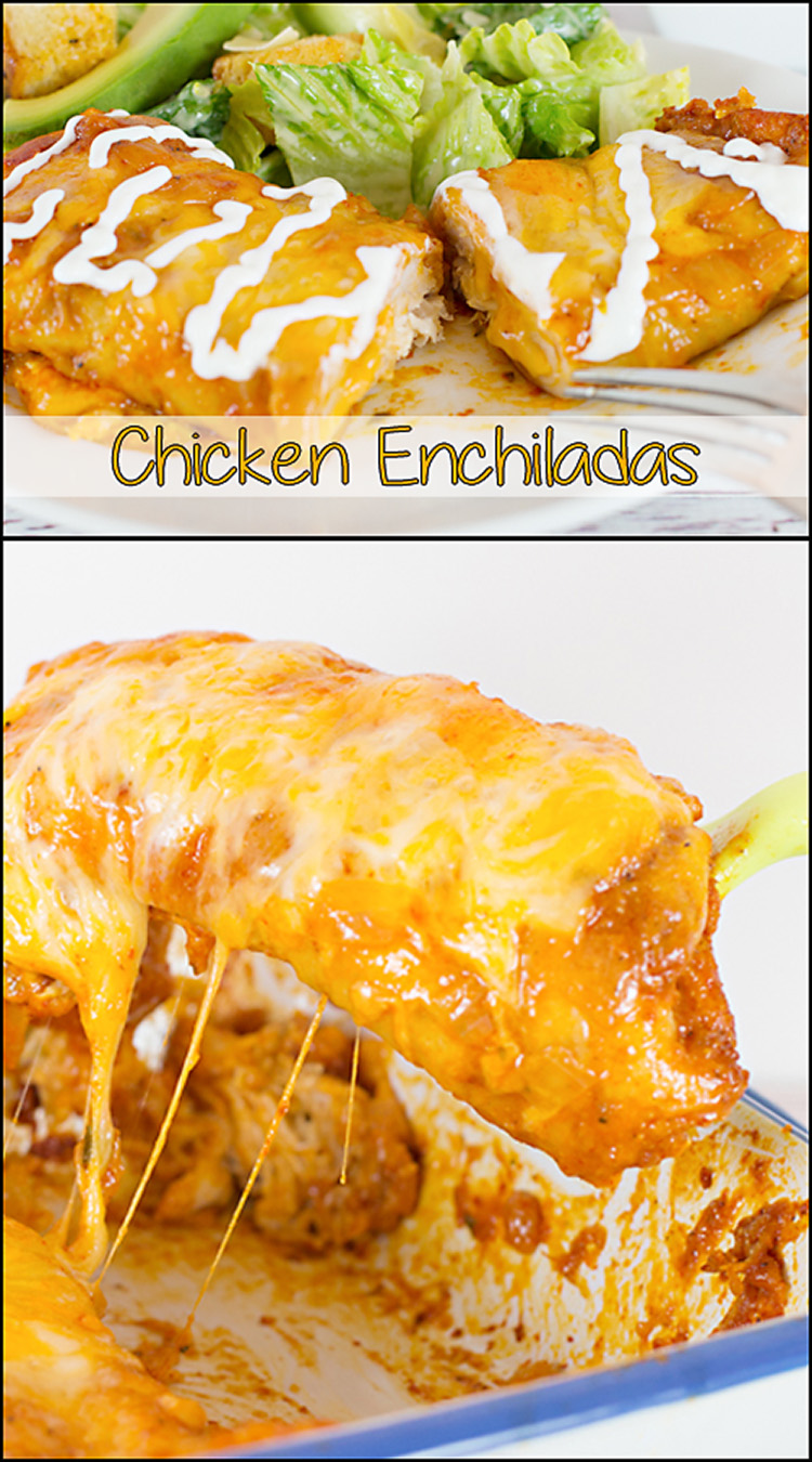 Chicken Enchiladas