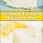 Lemon Frozen Yogurt Pie