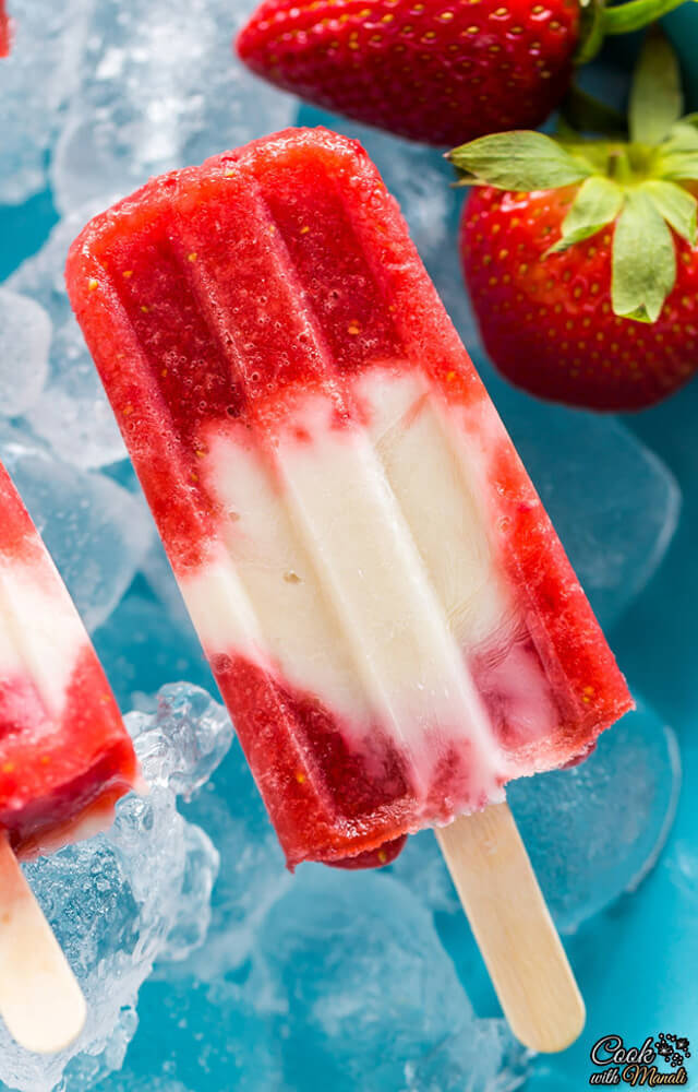 Tropical Tequila Sunrise Popsicles - Real Food by Dad