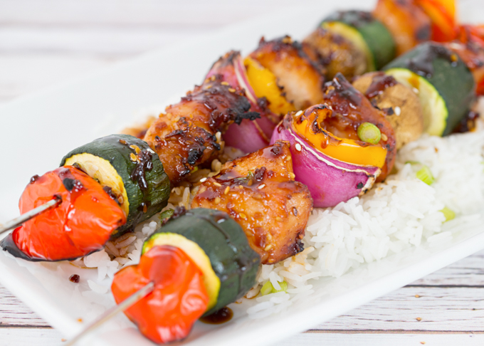 Teriyaki Chicken Kabobs