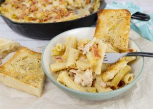 Chicken Alfredo Bake