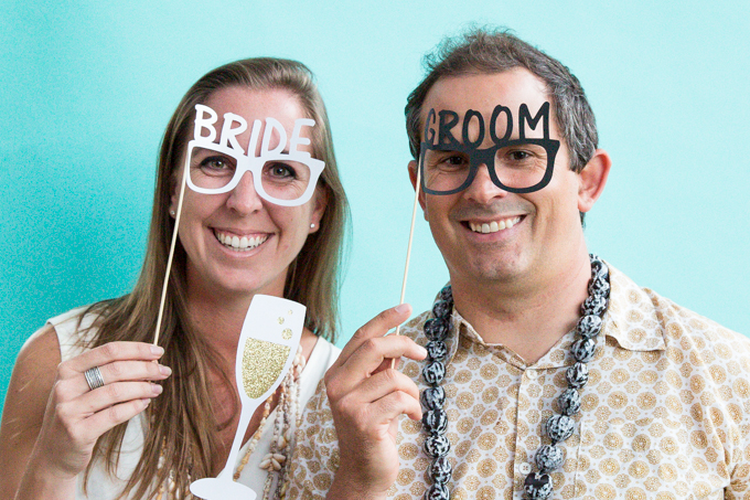 Aloha Themed Wedding Shower