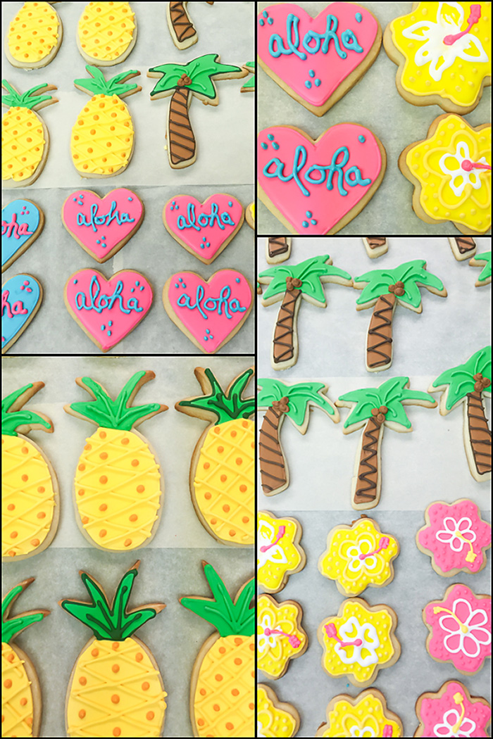 Aloha Themed Wedding Shower